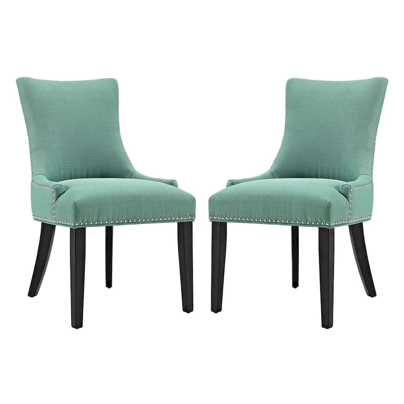 Marquis Set of 2 Fabric Dining Side Chair