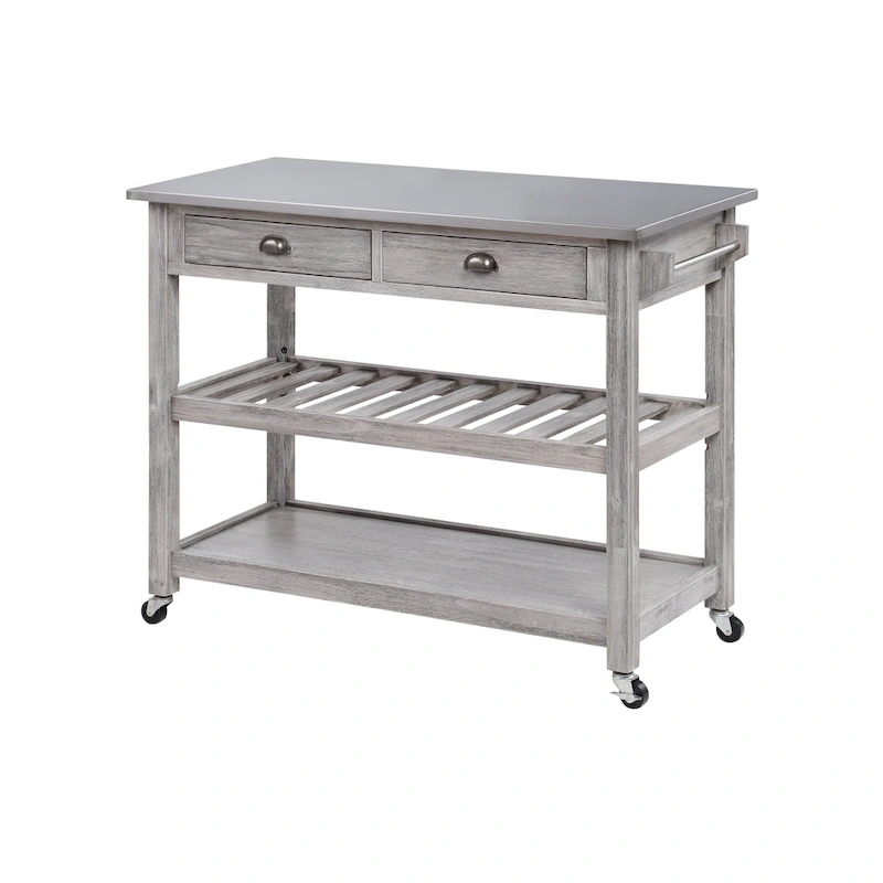 Firebranch Wire-brush Kitchen Cart