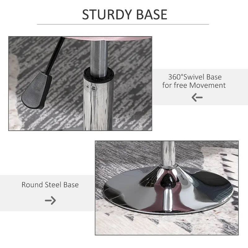 Pink Modern 26 Swivel Accent Chair