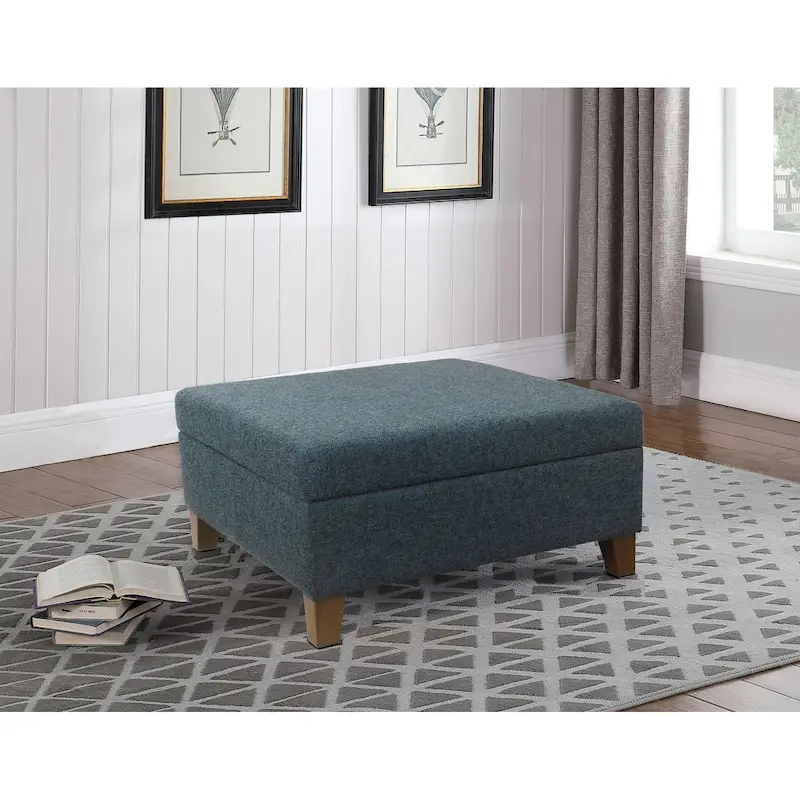 32  Square Storage Ottoman