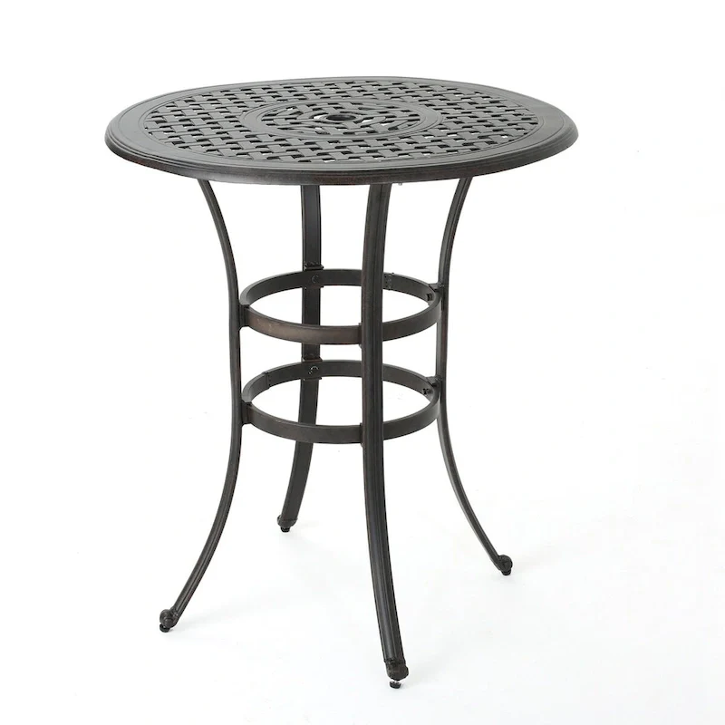 Cast Aluminium Bar Table