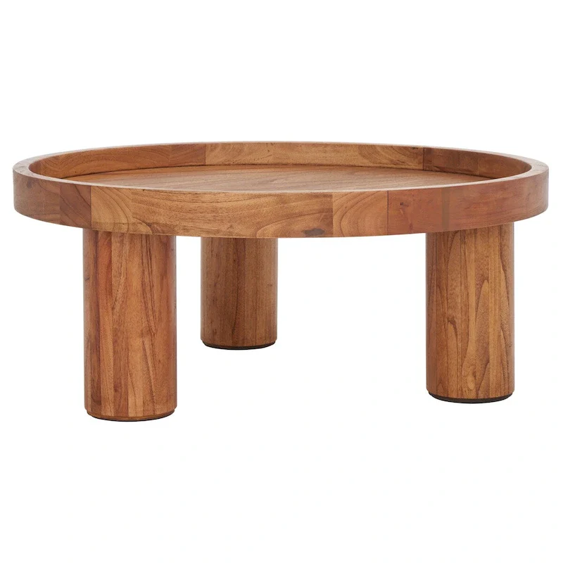 3 Leg Round Coffee Table - 36 W x 36 D x 15 H - 36Wx36Dx15H