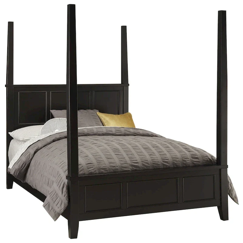 Black King Poster Bed