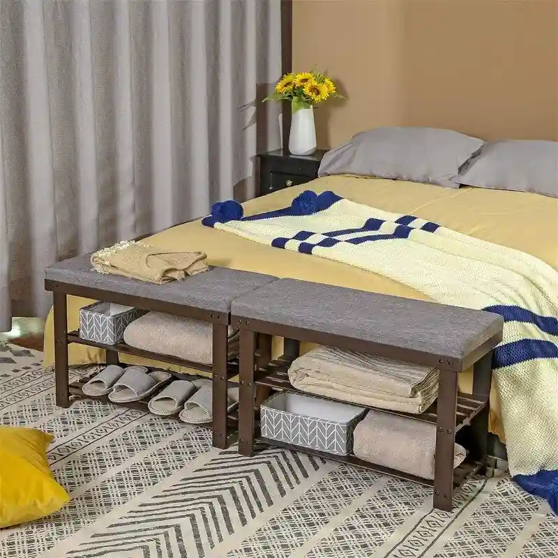 3-Tier Shoe Rack - 11.4D x 28W x 19.3H