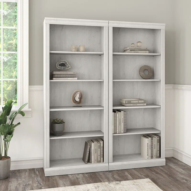 Tall 5 Shelf Bookcase