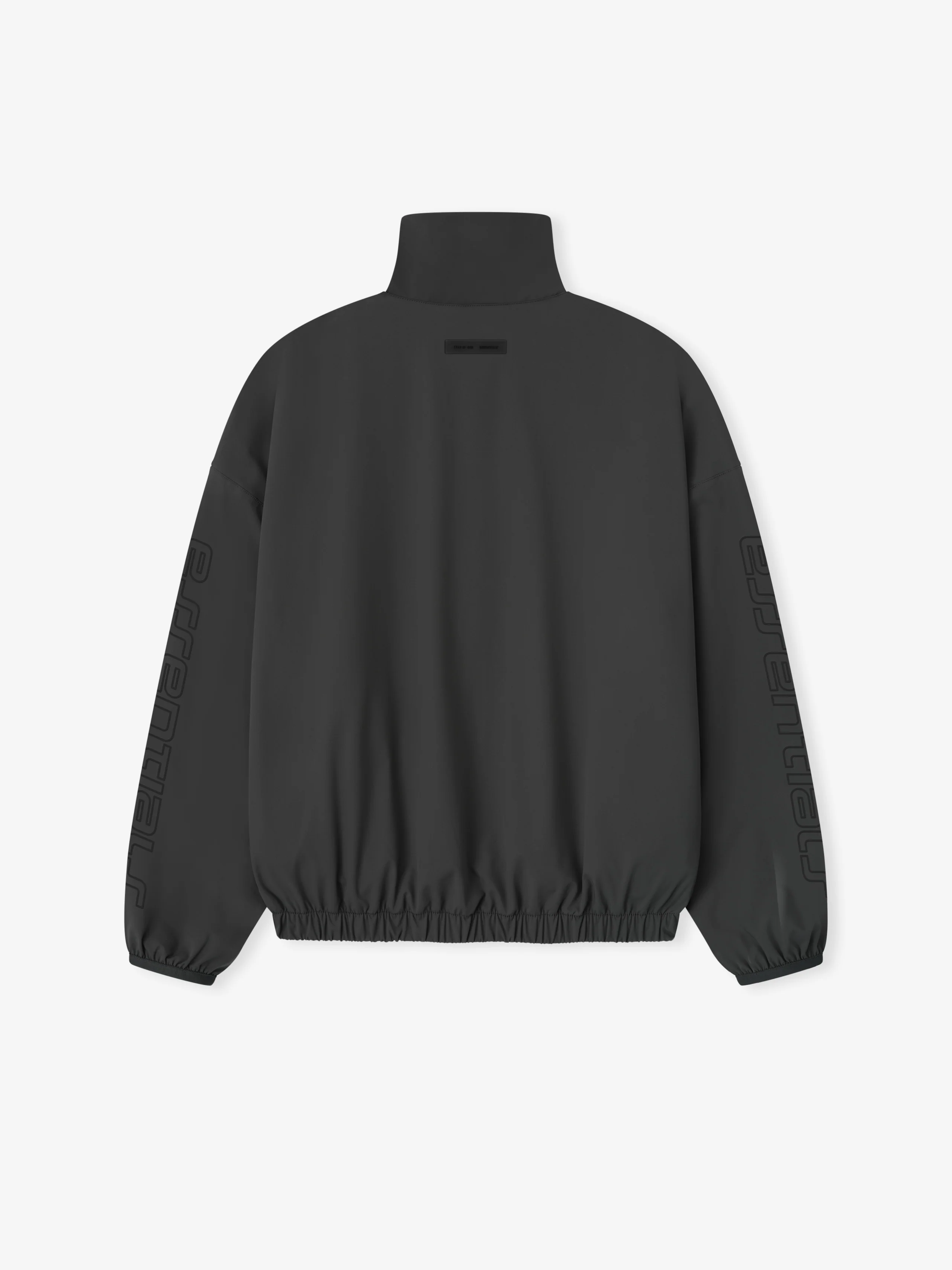 Tech Nylon Half Zip Track Jacket