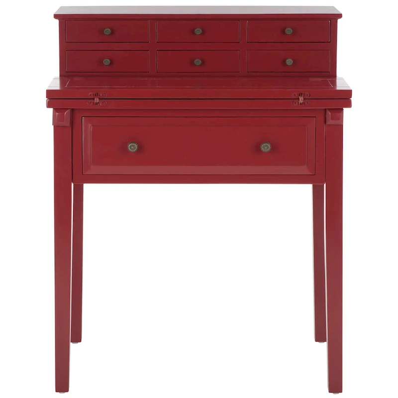 SAFAVIEH Gerly 7-Drawer Fold Down Desk