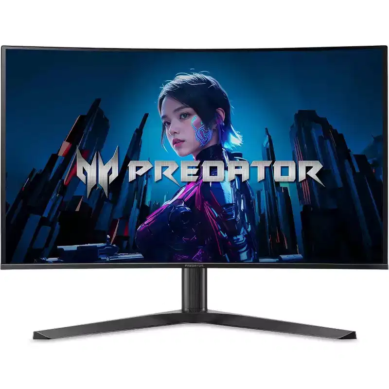 Refurbished Acer Predator 27 WQHD OLED 240Hz 0.01ms FreeSync Premium Gaming Monitor HDMI/DP  Black  Manufacturer Refurbished