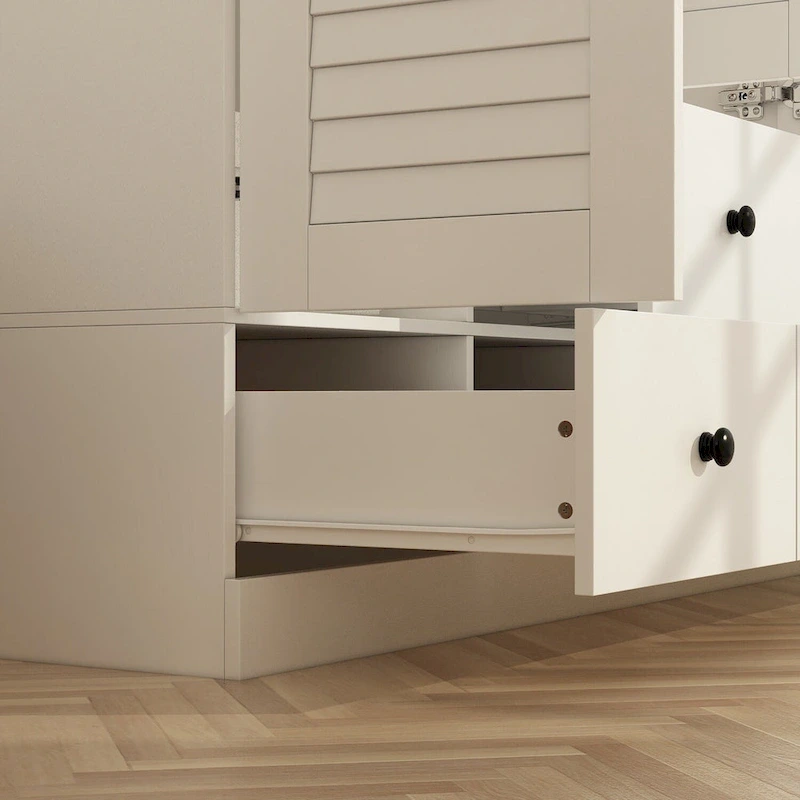 Bedroom Armoire Closet Armoire Wardrobe Closet Clothing Rod Drawer