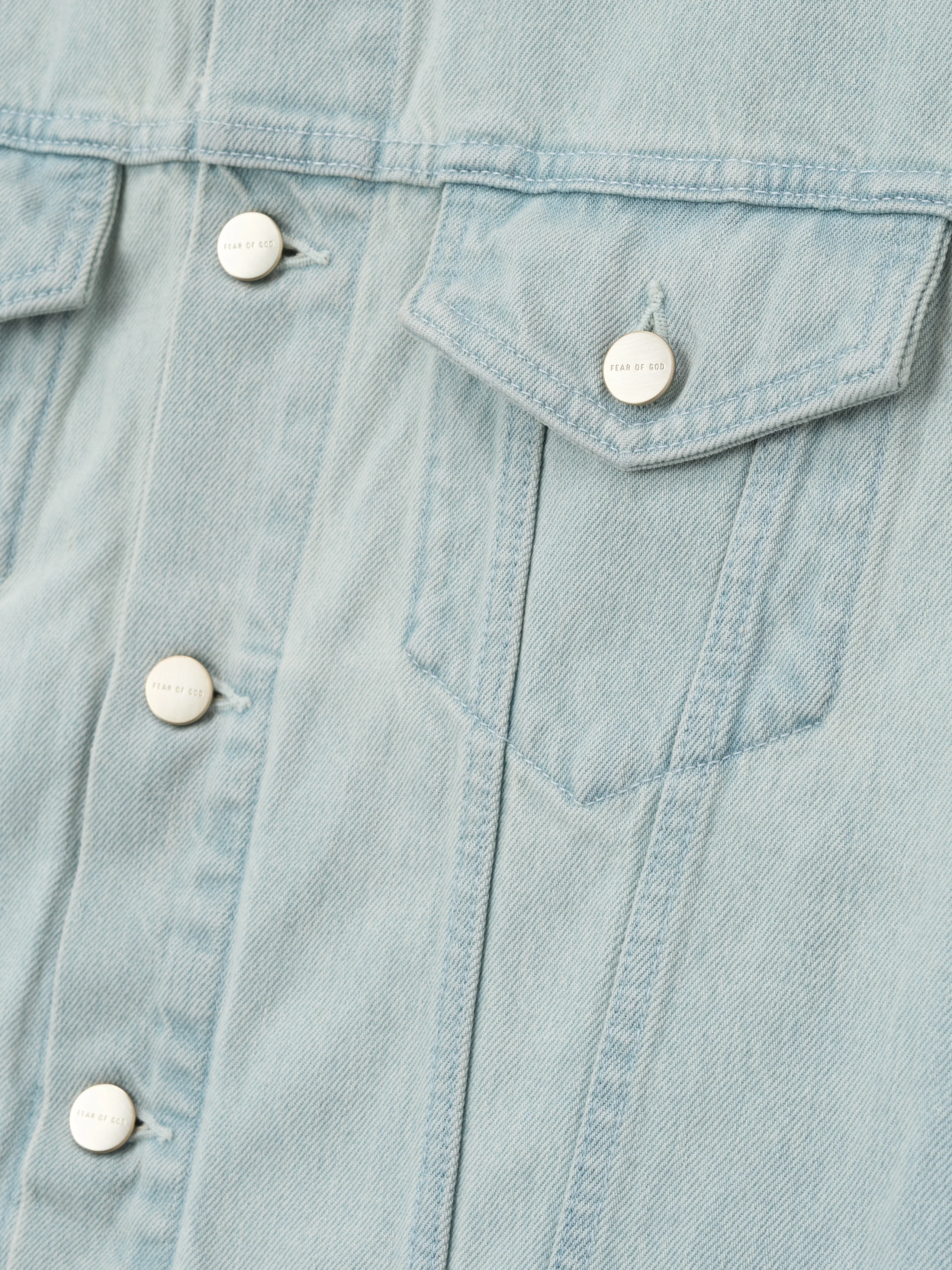 Bleached Denim Classic Trucker Jacket
