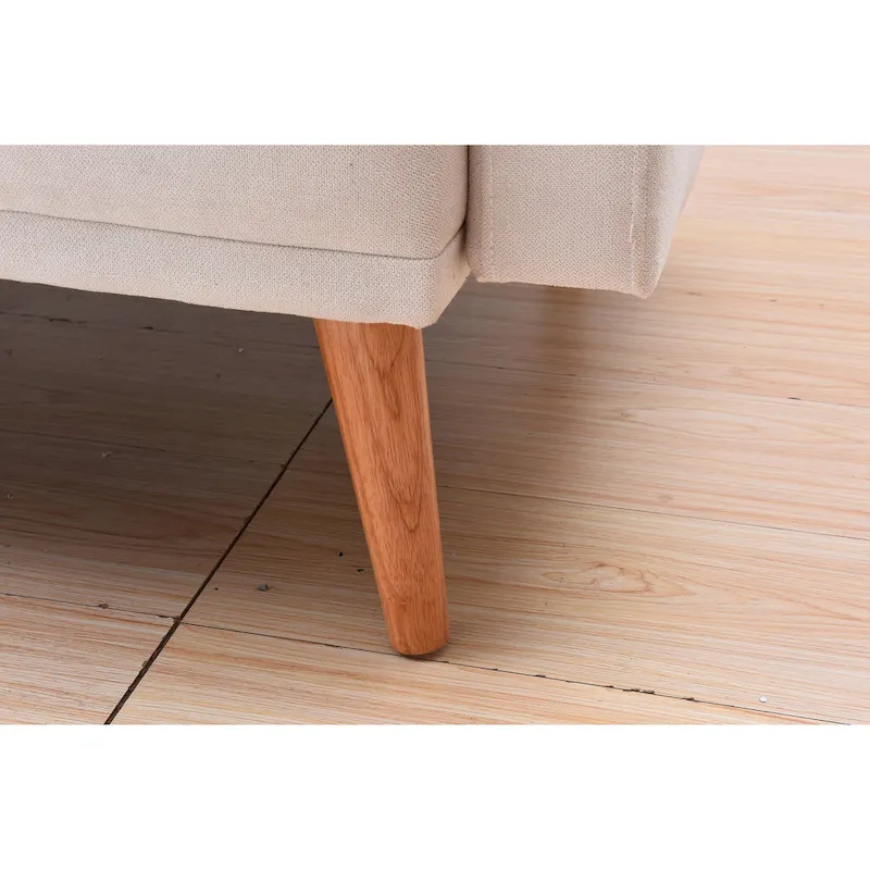 Modern Adjustable 3-position Sleeper Sofa Futon