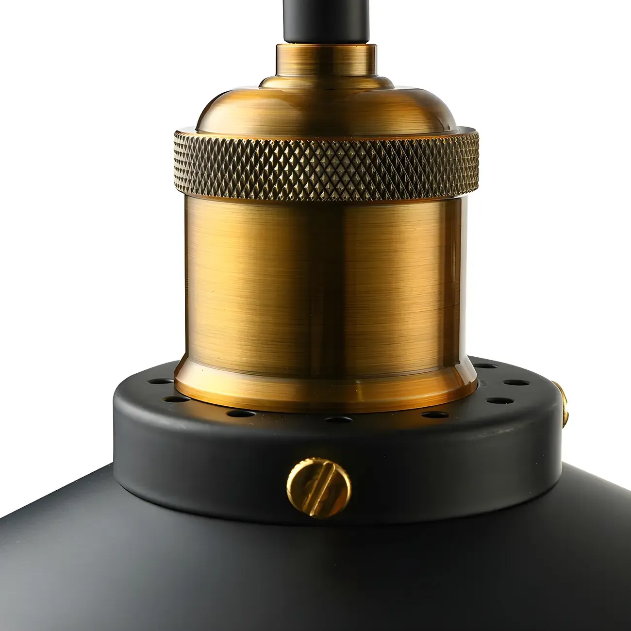 Industrial Black Brass Flexible Swing Arm Wall Light