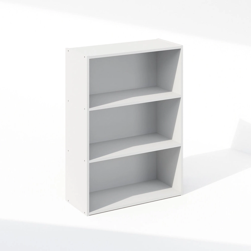 Furinno Simple Open Shelf, Bookcases, 3-Tier