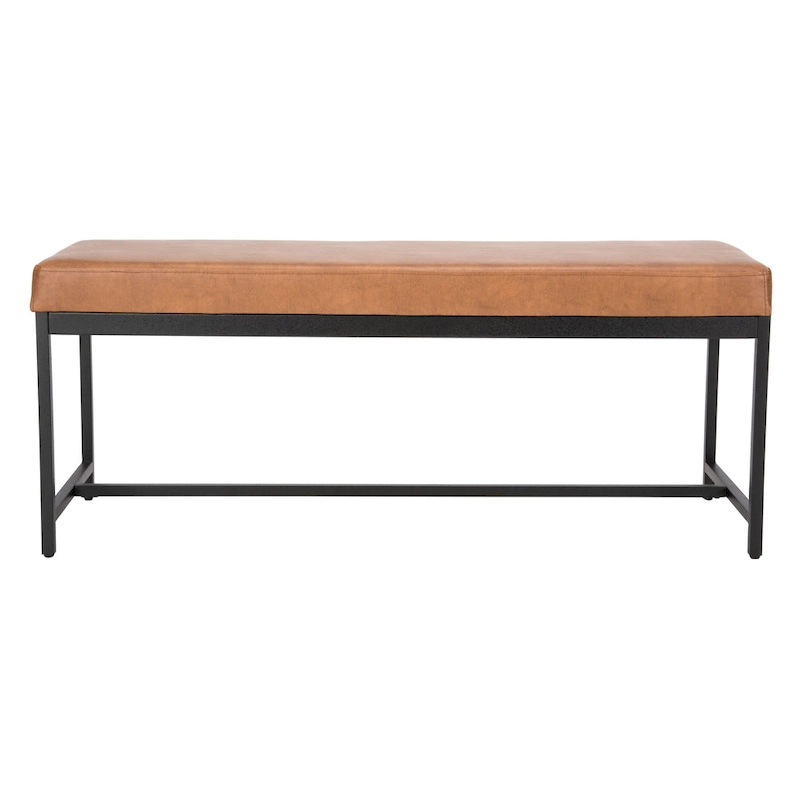 SAFAVIEH Parthenia Bench - 47.3 x 16 x 19.5 - 47Wx16Dx20H
