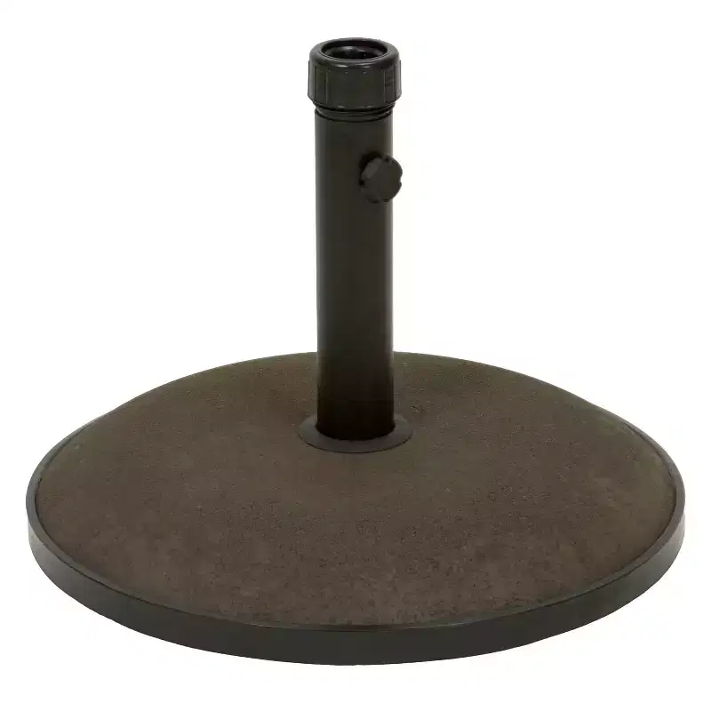 GDFStudio Gretna Outdoor 57 lbs Concrete Circular Umbrella Base