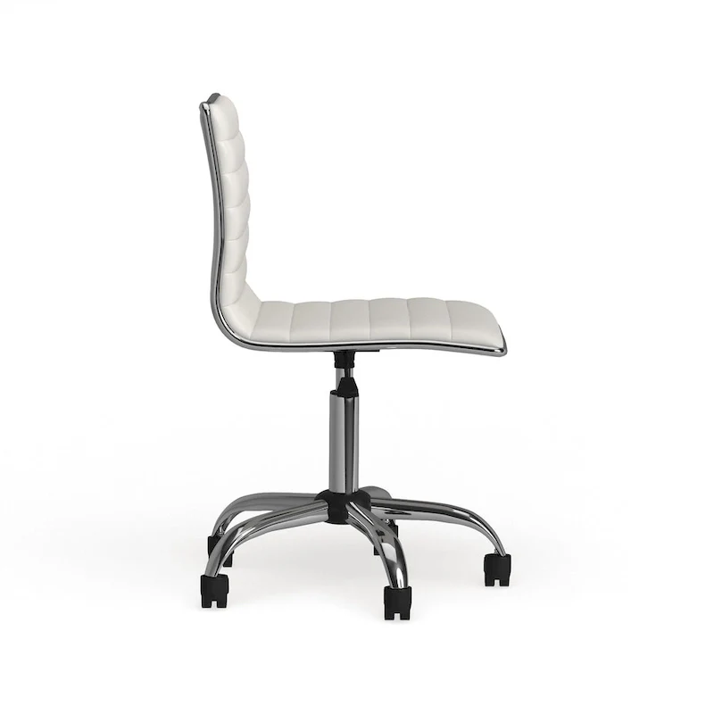 Carson Carrington Lund Modern Chrome Office Chair