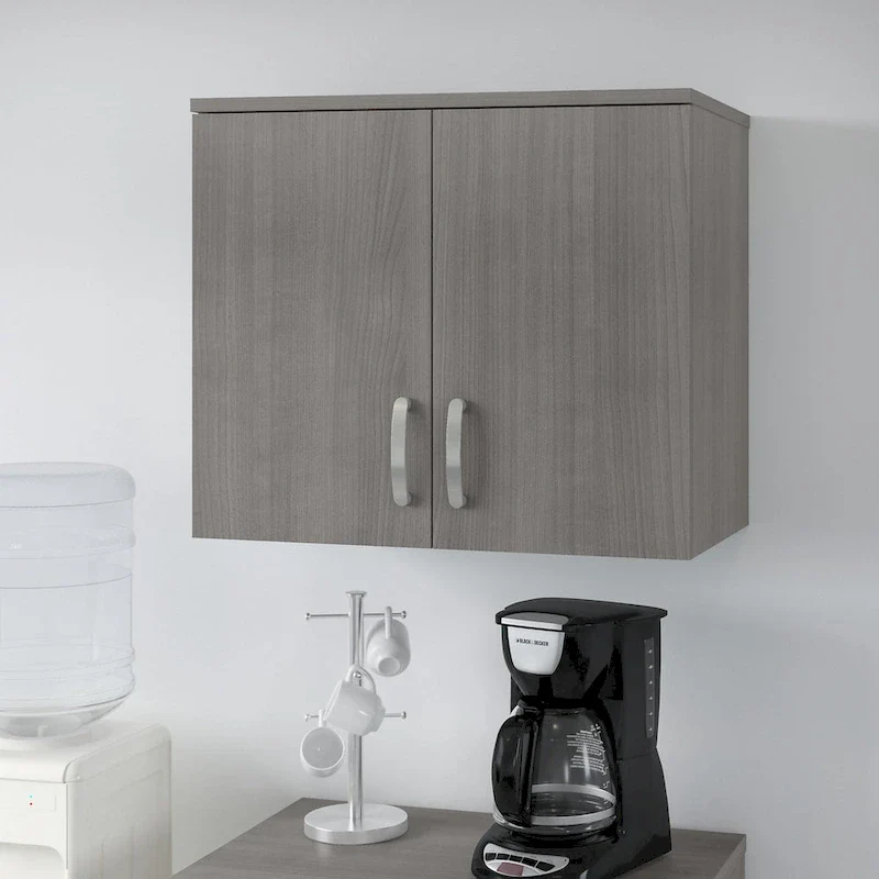 Universal Wall Cabinet with Doors and Shelves