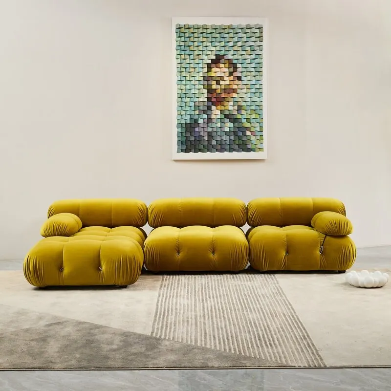 Daimion 4 Pieces Upholstered Sectional