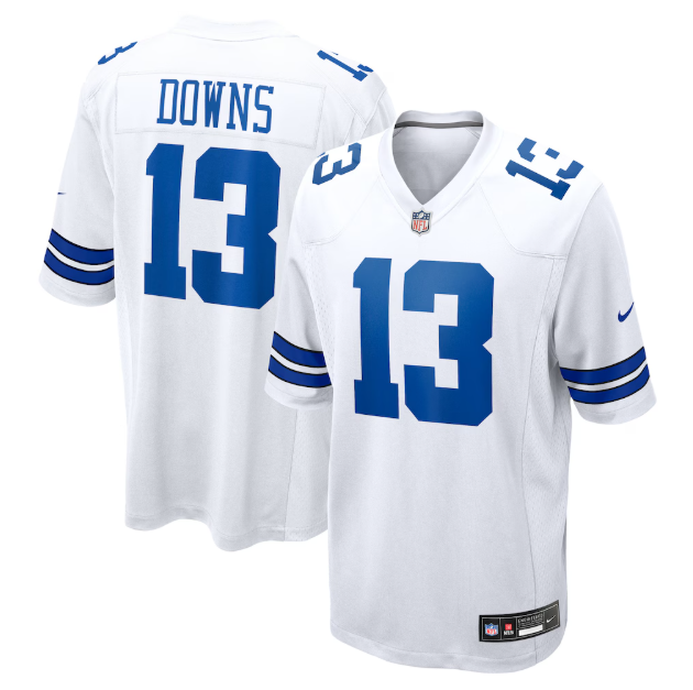 Dallas Cowboys Caleb Downs White Jersey