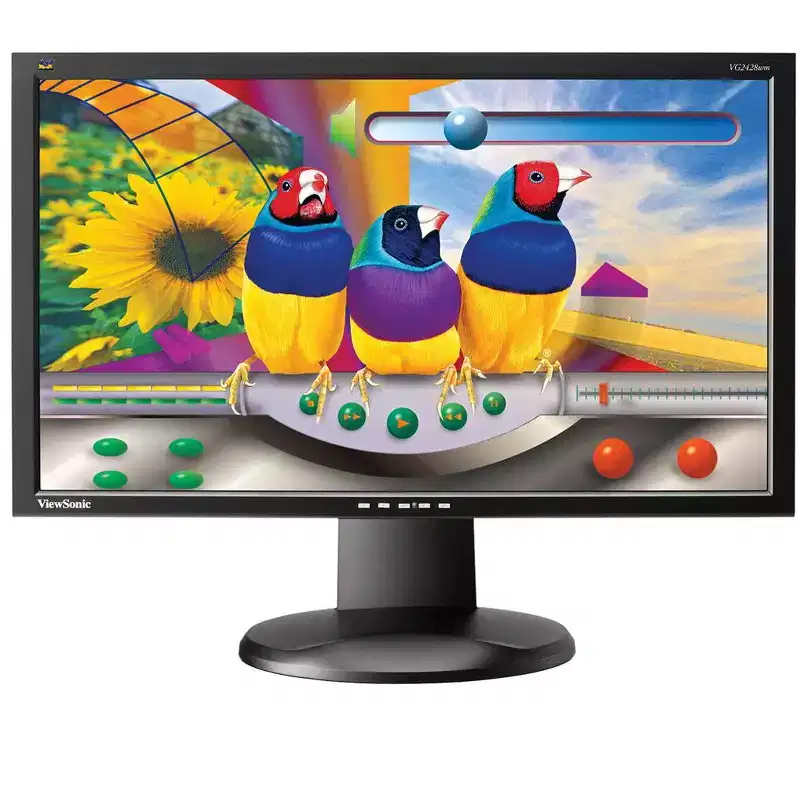 Refurbished VIEWSONIC VG2428 24 Widescreen LCD Monitor 60HZ 5MS 16:9 FHD(1920 x 1080) - Manufacturer Refurbished