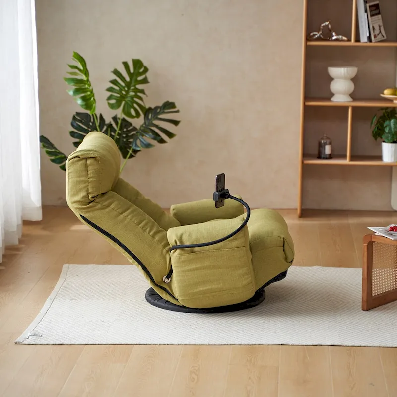 Swivel Leisure Chair with Adjustable Head and Waist