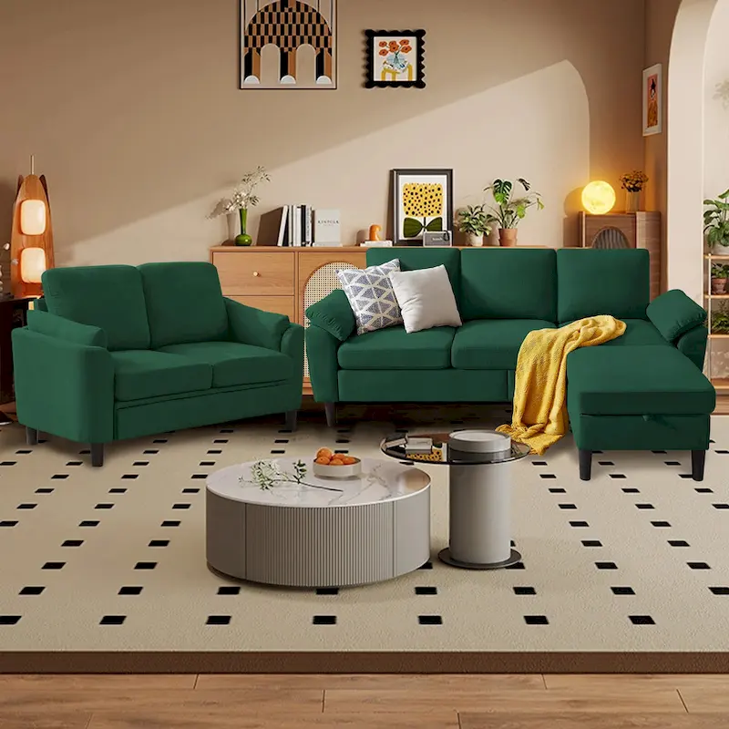 3 Piece Living Room Sets