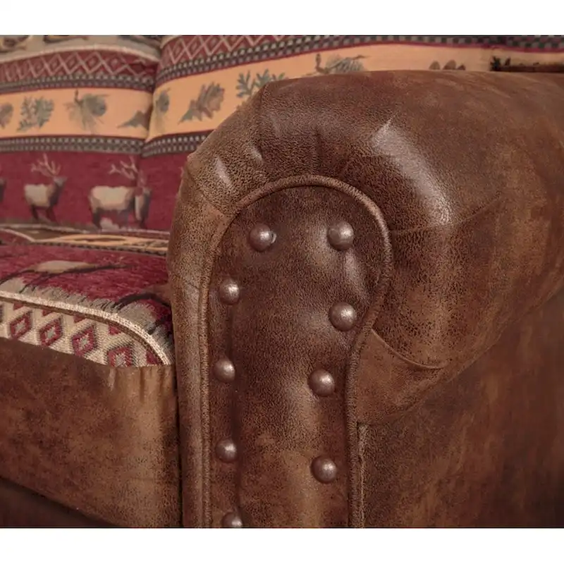 American Furniture Classics Sierra Lodge 2-piece Sectional Sofa