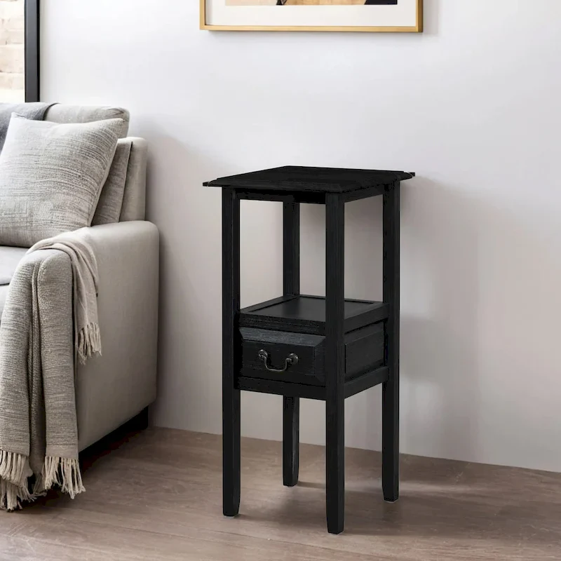 Rivera Acacia Wood Accent Table by Christopher Knight Home