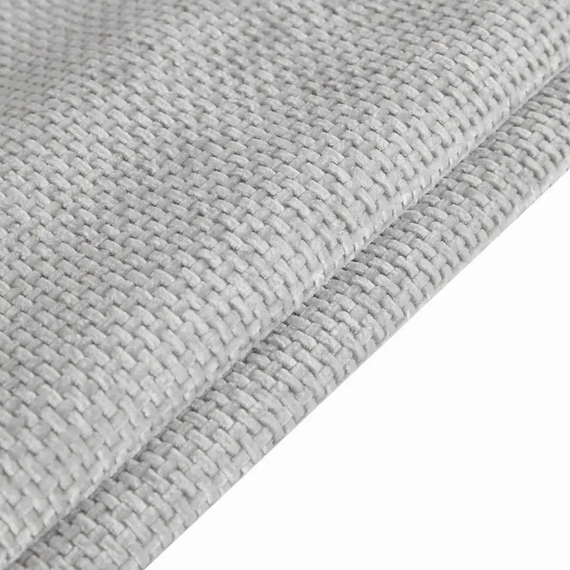 119 Chenille L-Shaped Sectional Sofa with Chaise Lounge and 2 Pillows