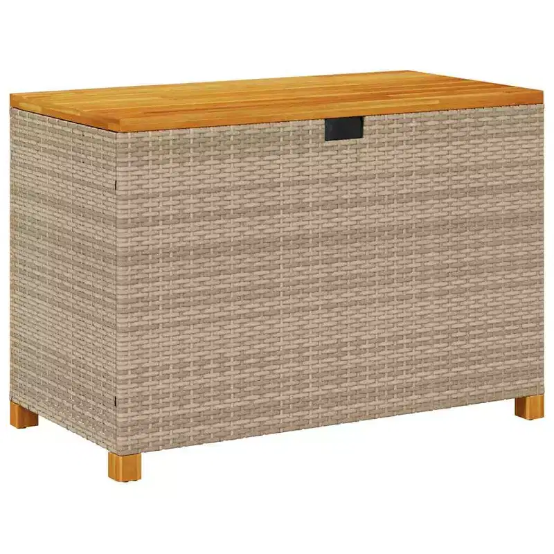 Garden Storage Box Beige and brown