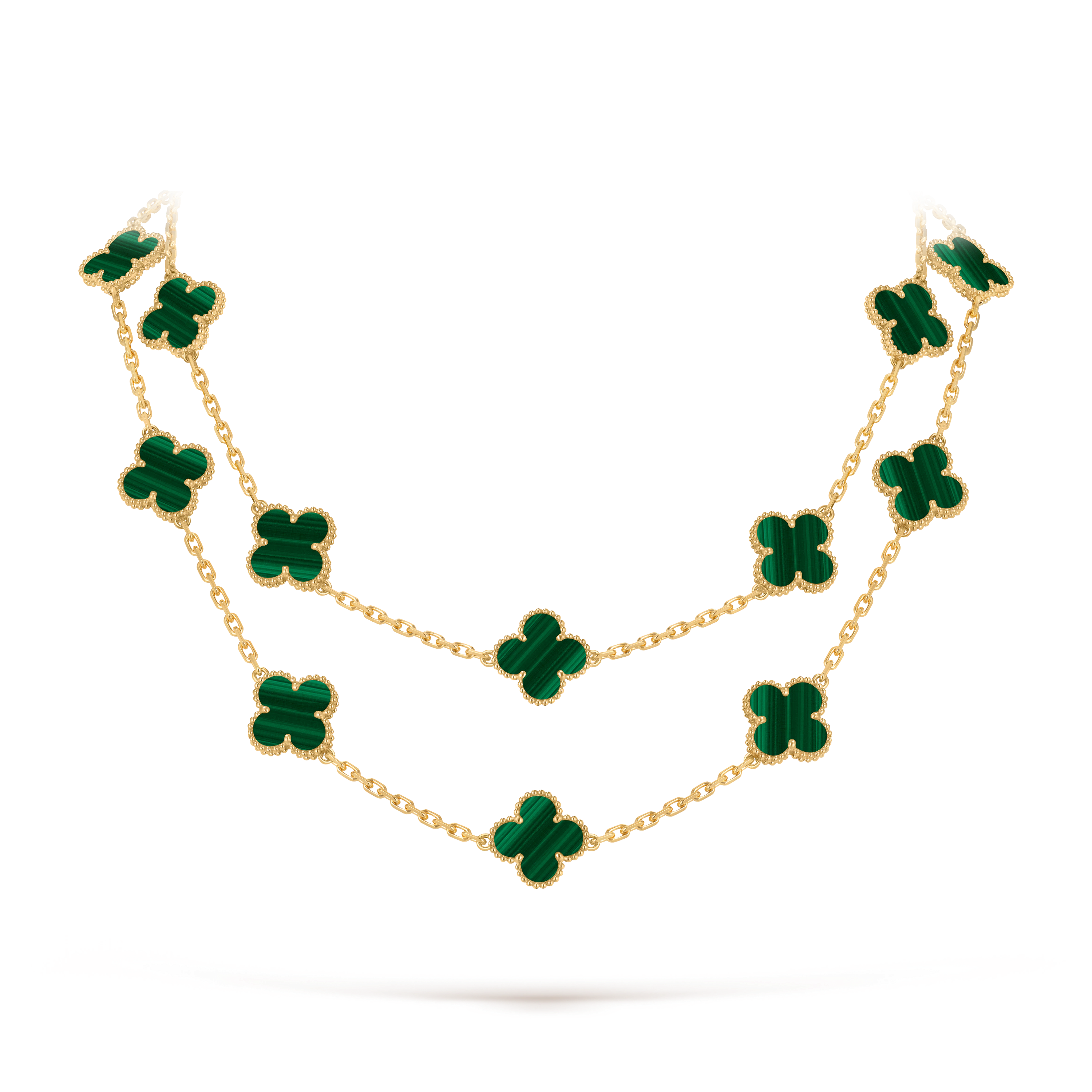 VCN069 VCA 20 motif long necklace - ccjewelryacc