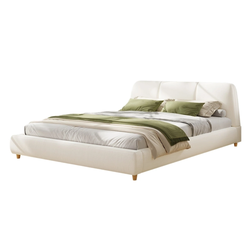 Christopher Knight Home- Mitchell Modern Upholstered Bed Frame