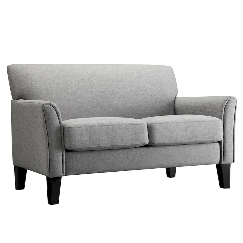 Uptown Modern Cushion Back Loveseat by iNSPIRE Q Classic