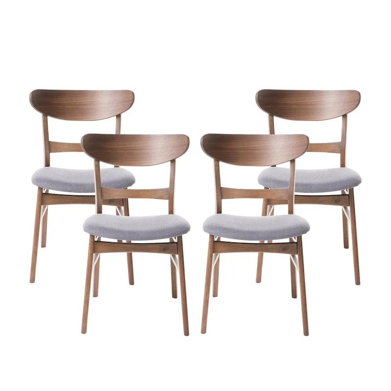Idalia Mid-century Modern Dining Chairs (Set of 4) by Christopher Knight Home
