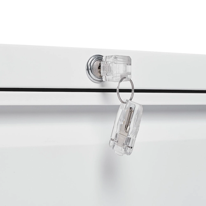 Black Locking Metal File Cabinets with Three Drawer, Lock and Key