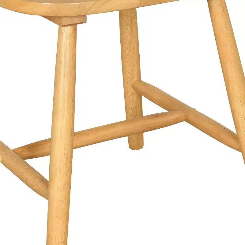 Christopher Knight Home Jafet Farmhouse High Back Spindle Dining Armless Chairs (Set of 2)