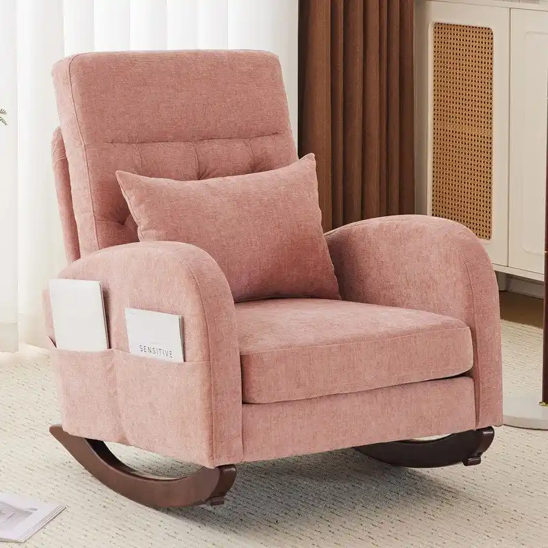 Upholstered Rocking Chair