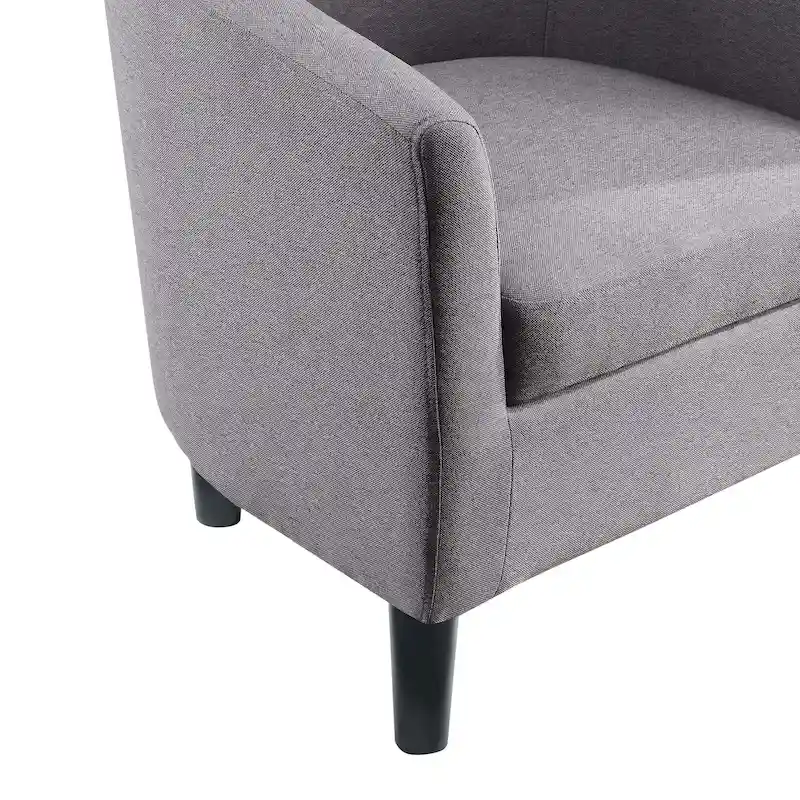Convenience Concepts Take a Seat Churchill Accent Chair with Ottoman