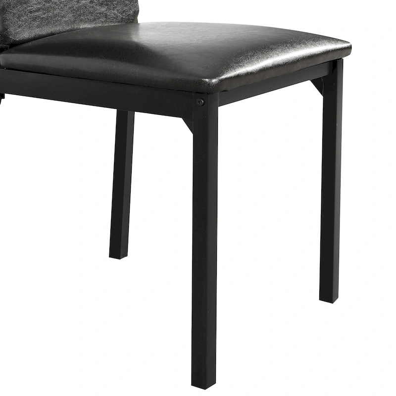 Roundhill Furniture Citico Metal 5-PC Dinette Set