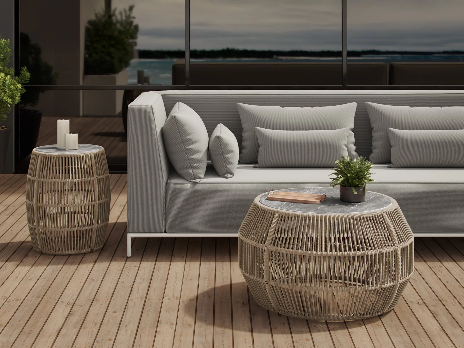 Volta Outdoor Accent Table