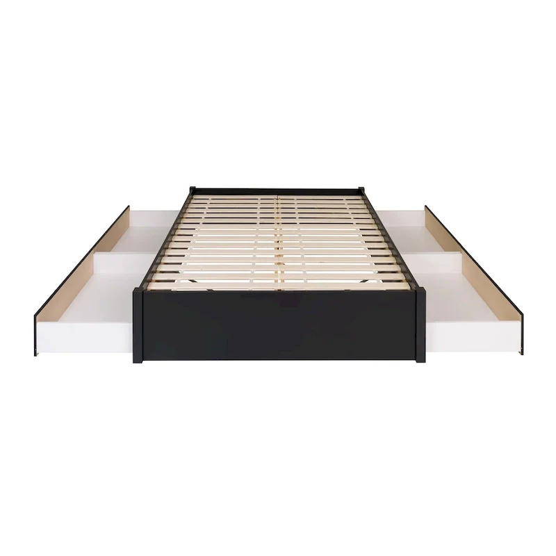 Prepac Queen Select 4-post Platform Bed with Optional Drawers