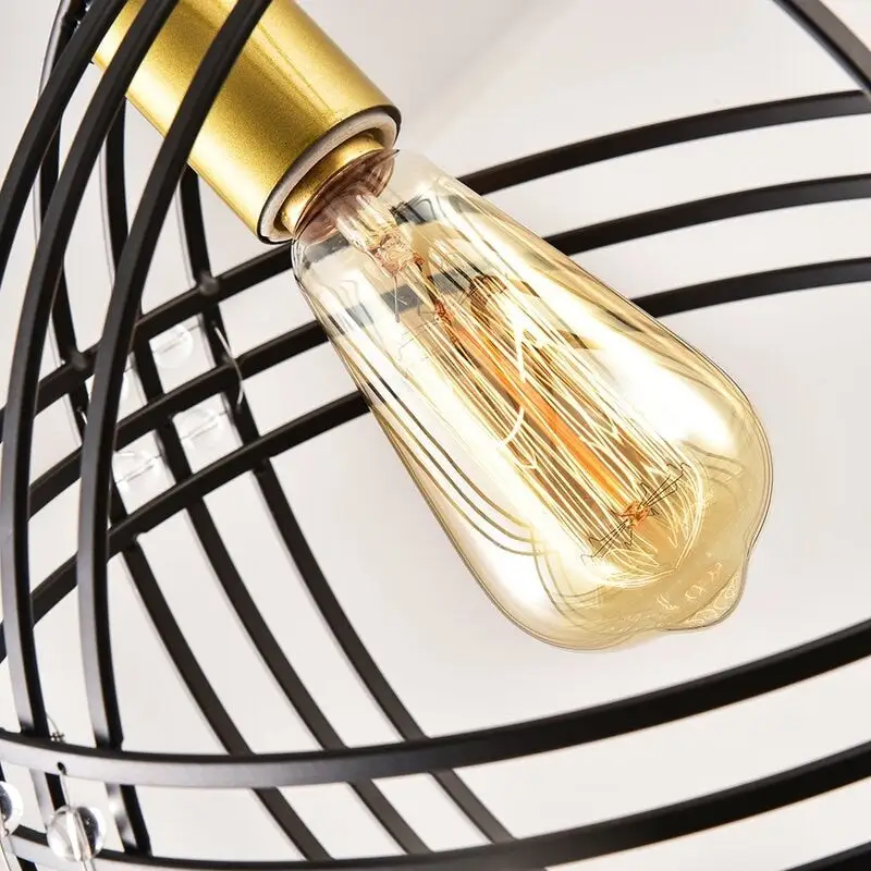 Maxax 1 - Light Single Globe Pendant with Crystal Accents - - MX19043-1-P