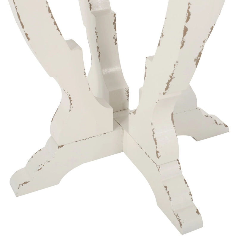 Purdin French Country Accent Table with Round Top by Christopher Knight Home