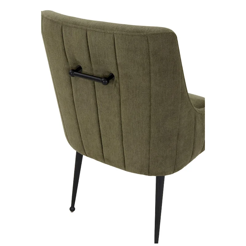 Irina Dining Chair Velvet Side Chair with Stainless Steel Leg