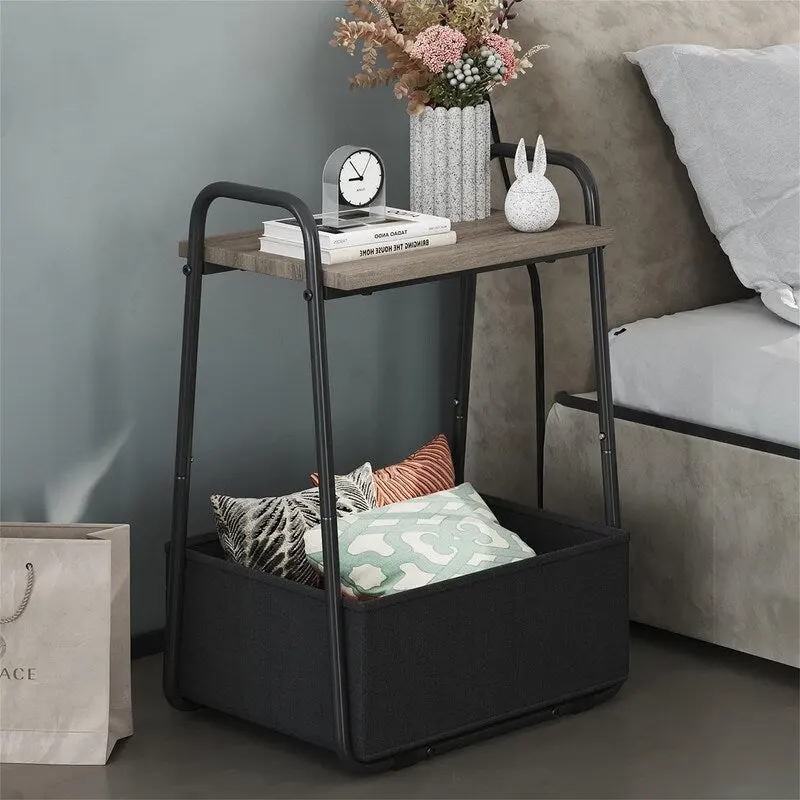 Side Table Set of 2 - 16.93D x 14.57W x 24.02H