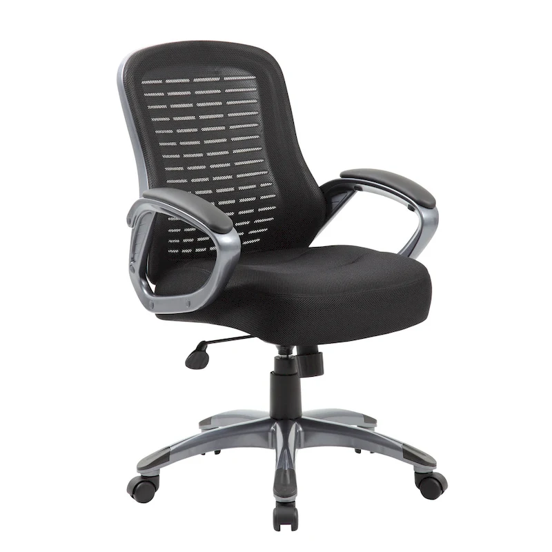 Boss Ribbed High Back Mesh Chair