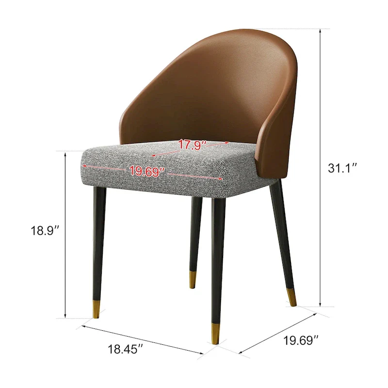 9 - Piece 94.48  Rectangular Extendable Sintered Stone Dining Table with 8 Faux leather Chairs Dining Set