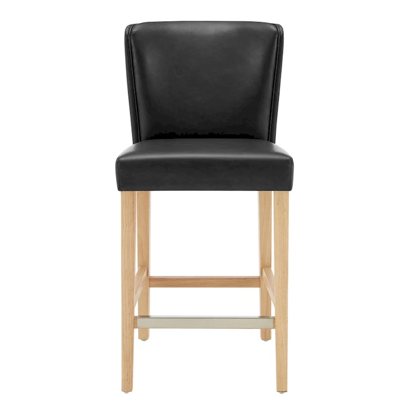 Albie KD Faux Leather Counter Stool