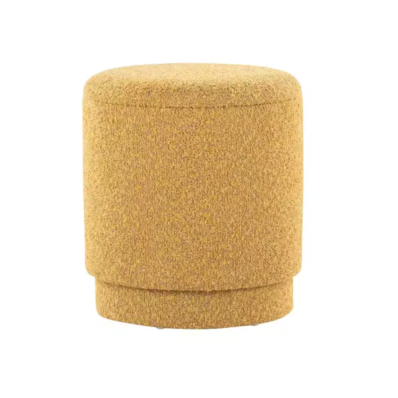 LumiSource Marla Upholstered Ottoman Set Fabric
