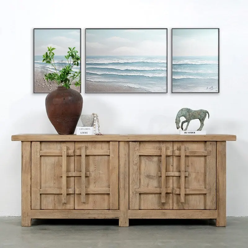 91 Amalfi Patrician Sideboard, Weathered Natural